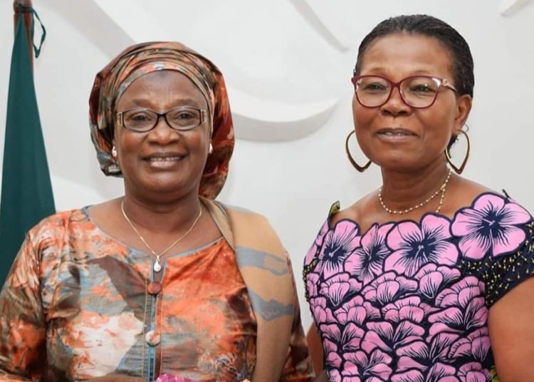 Haute Cour de Justice: L’AMBASSADRICE DU NIGER PRES LE BÉNIN REÇUE EN AUDIENCE PAR LA PRÉSIDENTE DE LA HAUTE COUR DE JUSTICE