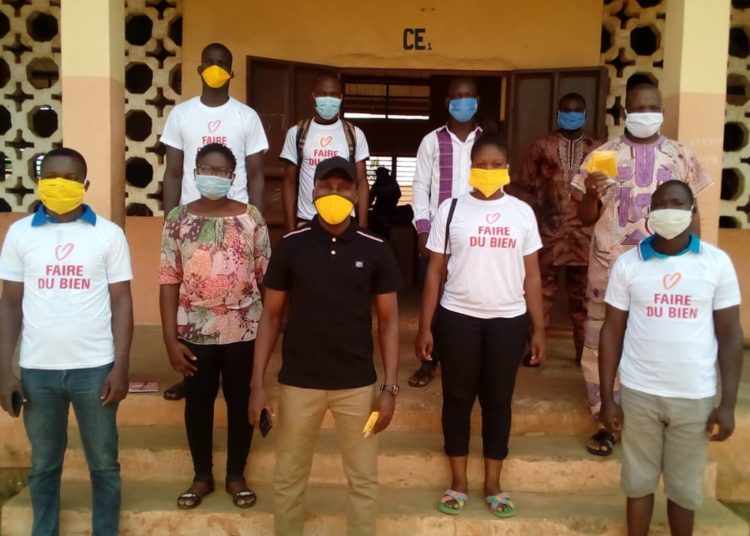 Journée de la bonne action : l’ONG CIRPRODEC sensibilise sur la nécessité du port des masques