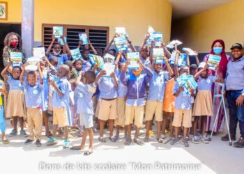 Don de kits scolaires aux enfants Handicapés auditifs : les ONGs « Women impact » et « Progen Bénin » font œuvre utile.