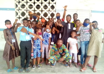Bénin/ Éducation et promotion des droits et devoirs des enfants : l’ONG « Joie dans la cité » renouvelle le bureau du Club des Petites Stars de la Cité.