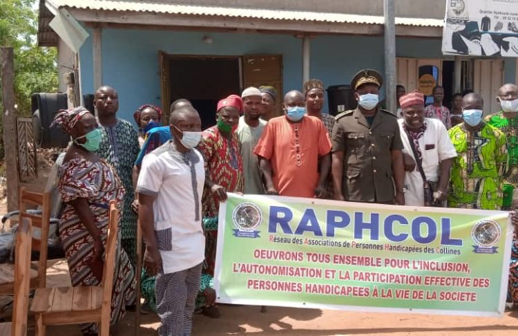 Bénin/ Promotion des droits des personnes handicapées : Le RAPHCOL inaugure son siège de Dassa-Zoumè