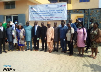 Bénin / Inauguration du siège régional Atlantique : Clément Capo-Chichi et son équipe renforcent la proximité de la CBDH avec les populations.