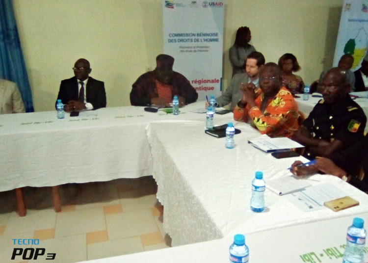 Projet Advancing Right in Benin Activity: La CBDH et ABA ROLI organisent  la session regionale de l’Atlantique des dialogues sur les droits humains