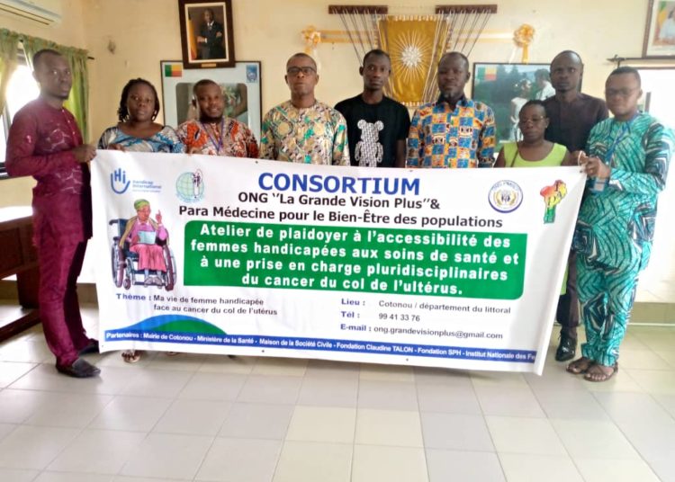 Accessibilité des femmes  handicapées aux soins de santé : Le consortium ONG La vision plus et Para médecine pour le bien être en lutte contre le cancer du col de l’utérus