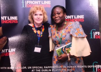 Miguele HOUETO, Participante :  « La Plateforme de Dublin  vise à poser les jalons d’une meilleure protection des défenseurs des droits de l’homme en danger »