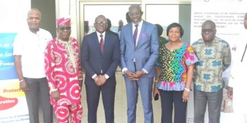 Renforcement du partenariat entre la CBDH et l&rsquo;OIF : Clément Capo-Chichi échange avec  Junior Bakary Bamba