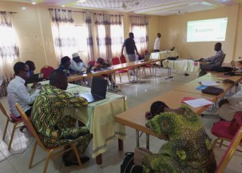 Atelier de Validation du Plan de suivi et évaluation des interventions de la FAPHB:  Humanité et Inclusion (HI) satisfait des efforts de la FAPHB