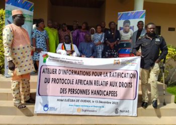 Promotion et protection des droits des personnes handicapées : La FAPHB et son partenaire Sightsavers plaident pour la signature et la ratification du Protocole Africain relatif aux droits des personnes handicapées