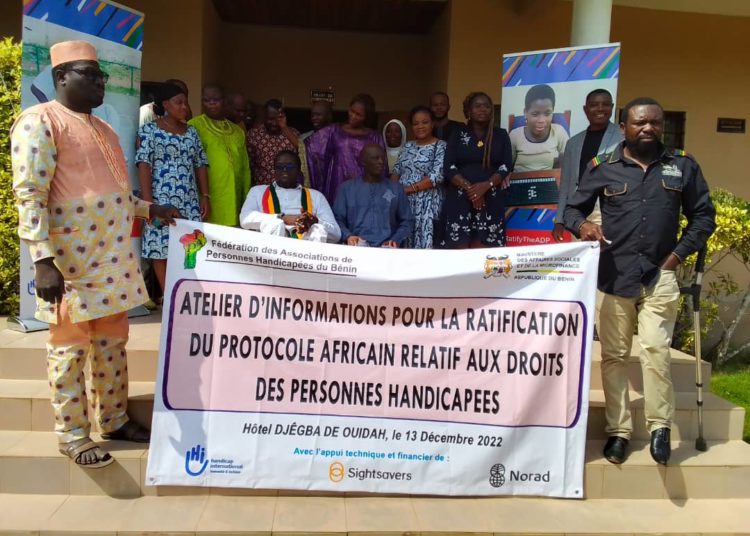 Promotion et protection des droits des personnes handicapées : La FAPHB et son partenaire Sightsavers plaident pour la signature et la ratification du Protocole Africain relatif aux droits des personnes handicapées