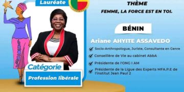 Célébration du leadership féminin au Bénin et en Afrique : Ariane Ahyite Assavedo honorée le 19 Août prochain