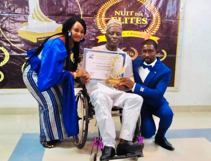 Célébration de la 7ème Édition de la nuit des élites: Le Président de la FAPHB, Nassirou Domingo distingué pour son leadership