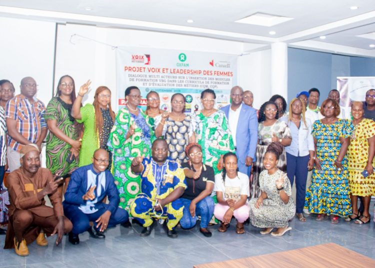 Projet VLF : Oxfam Bénin et ses partenaires pour l’insertion des modules VBG dans les curricula de formation et d’évaluation des métiers CQM et CQP