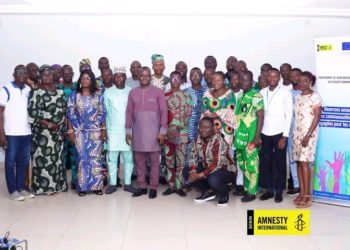 Education aux Droits Humains : Amnesty International Bénin outille une trentaine de journalistes sur les techniques SDR