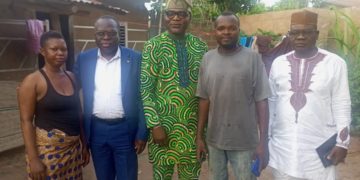 Mission de suivi du dossier « Meurtre de Martin Hounga » à Hêvié: Une mission de la CBDH à nouveau auprès des victimes