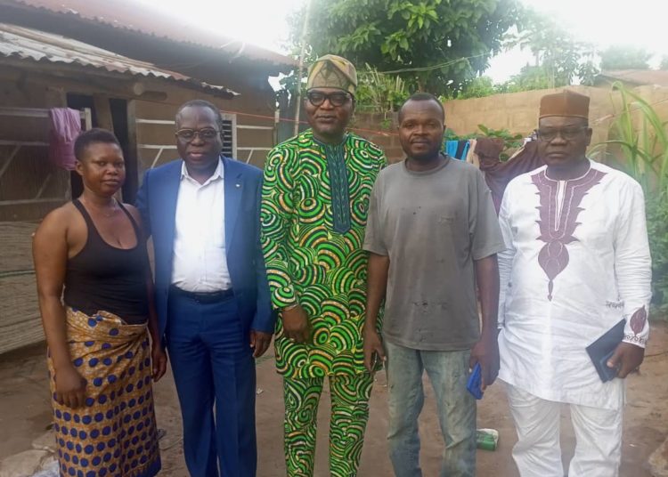 Mission de suivi du dossier « Meurtre de Martin Hounga » à Hêvié: Une mission de la CBDH à nouveau auprès des victimes