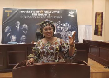 Programme d&rsquo;initiation des enfants aux systèmes de Justice: Les mots de la marraine de la 3ème promotion, la commissaire Innocentia Apovo Monteiro