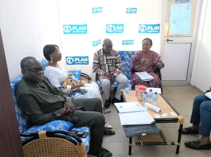 Bénin/Plan International Bénin reçoit une délégation du Bureau Exécutif de la CBDH
