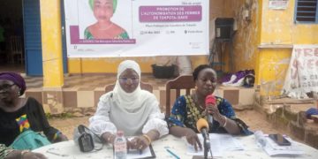 Autonomisation de la gent féminine à Porto-Novo : La bénéficiaire du PAEG 1, Geneviève Godonou aguerrit une centaine de femmes