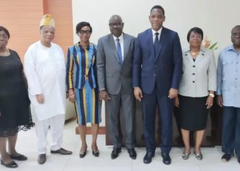 Bénin/Audience au ministère de la Justice et de la Législation: Yvon Detchenou échange avec les membres de la CBDH