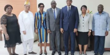 Bénin/Audience au ministère de la Justice et de la Législation: Yvon Detchenou échange avec les membres de la CBDH