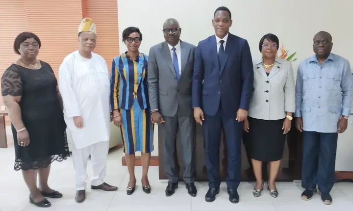 Bénin/Audience au ministère de la Justice et de la Législation: Yvon Detchenou échange avec les membres de la CBDH